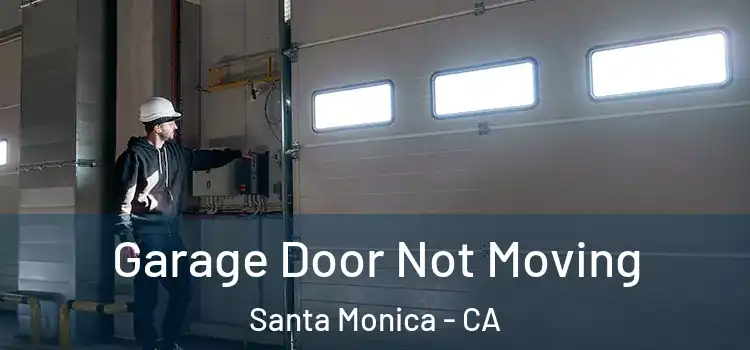  Garage Door Not Moving Santa Monica - CA