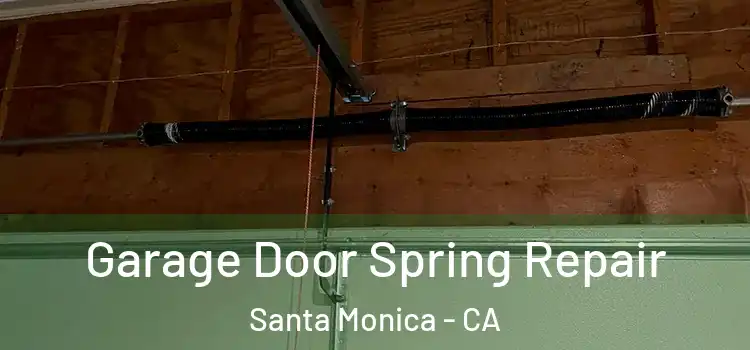  Garage Door Spring Repair Santa Monica - CA