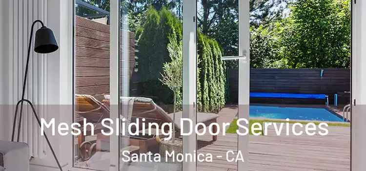  Mesh Sliding Door Services Santa Monica - CA